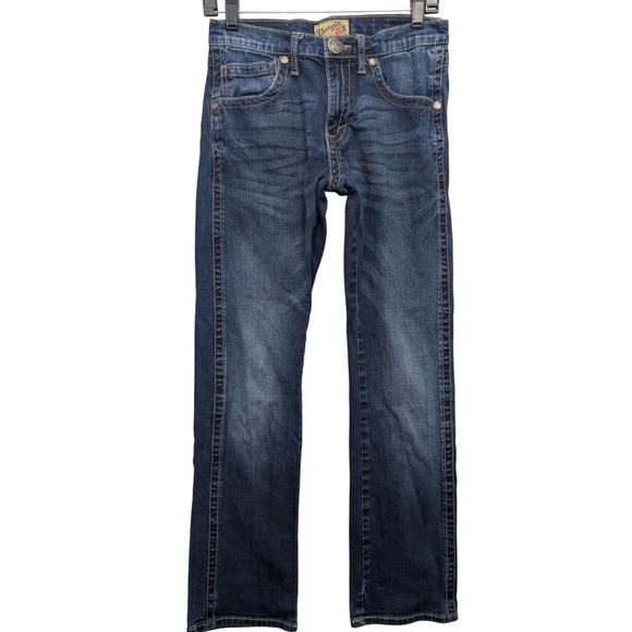 Wrangler Other - Wrangler 20X No. 44 Slim Straight Jeans Mens 28x32 Dark Wash